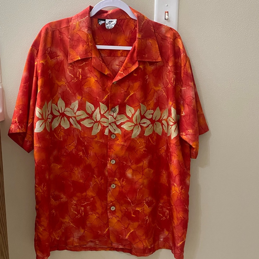 Mens Hawaiian shirt, XL